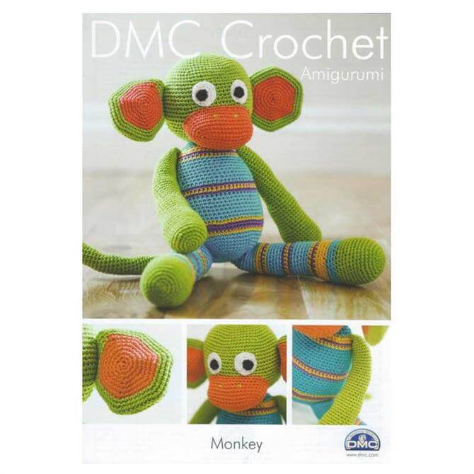 DMC Amigurumi Monkey Crochet Pattern